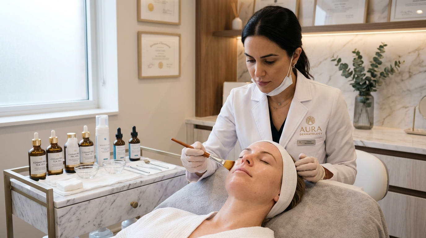 Cosmo Peel Chemical Peel Treatment at Beautious Aesthetics Chennai