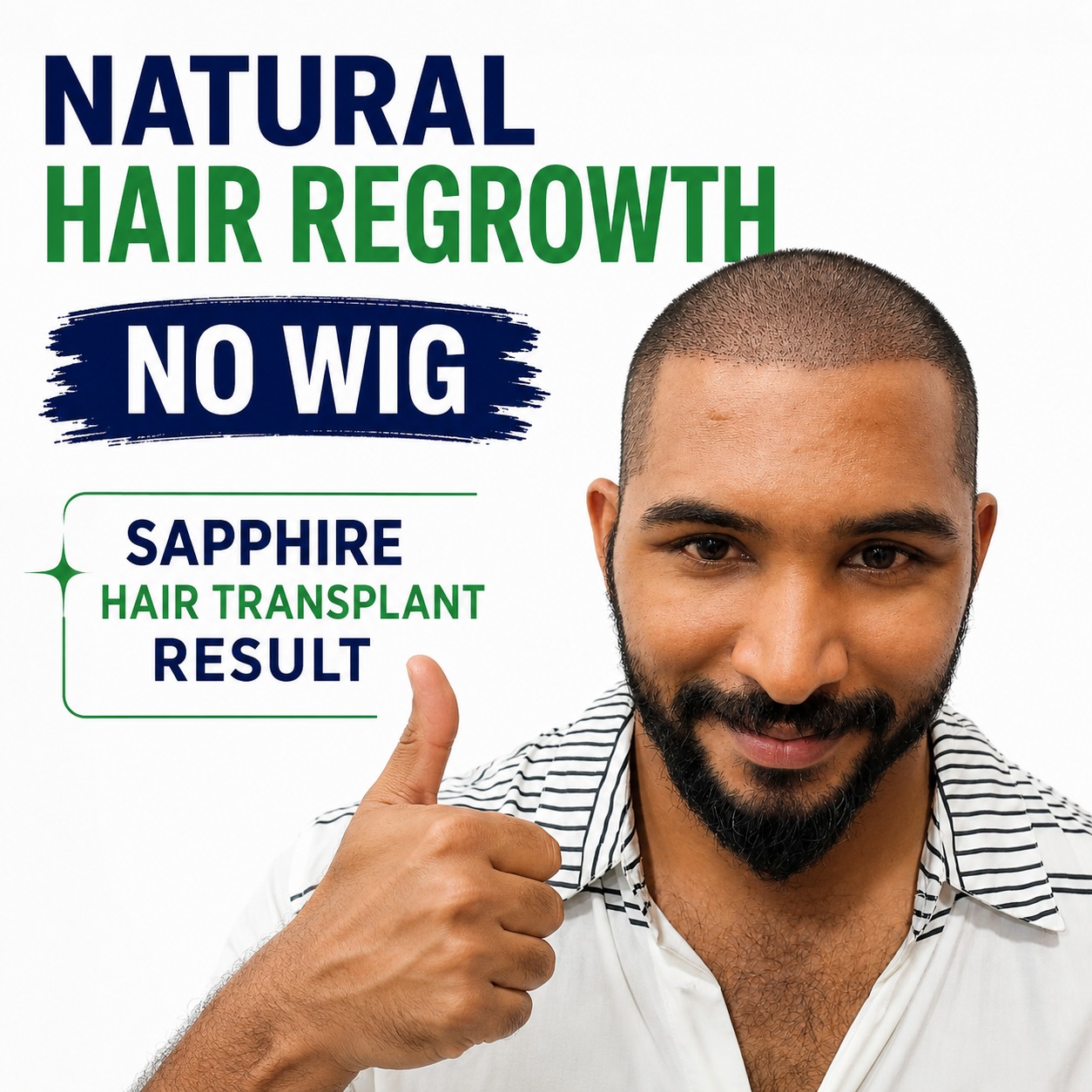 Patient Testimonial — Natural Hair Regrowth